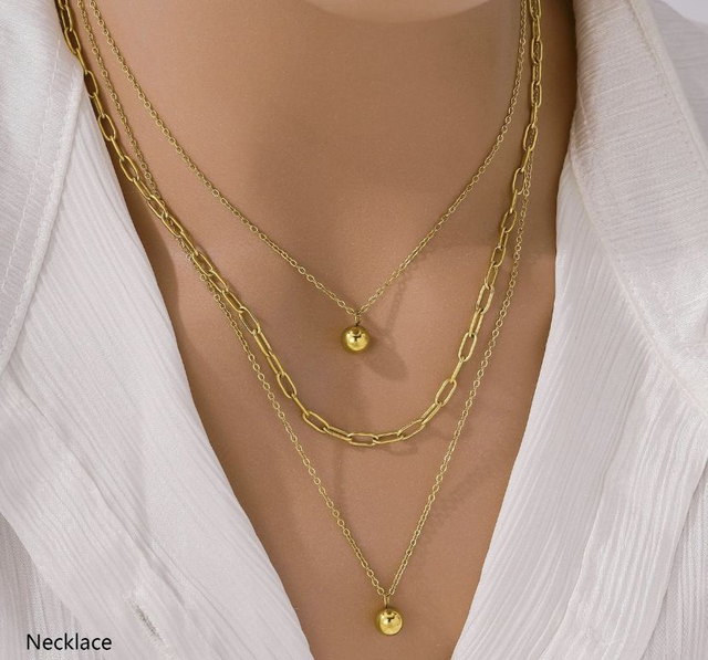 Collier multi chaine monaco