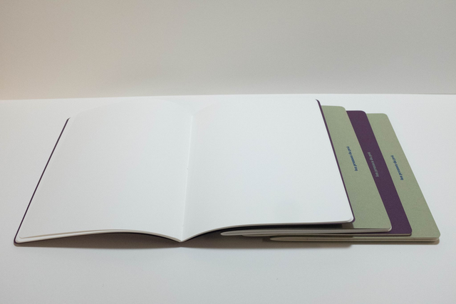 Carnet A5 vino intérieur blanc