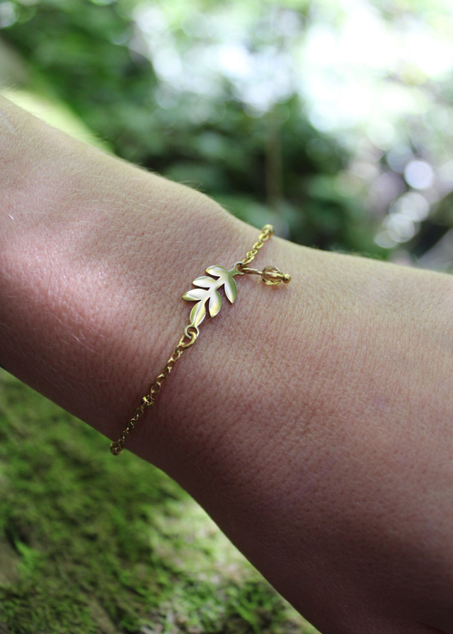 Bracelet Feuille 