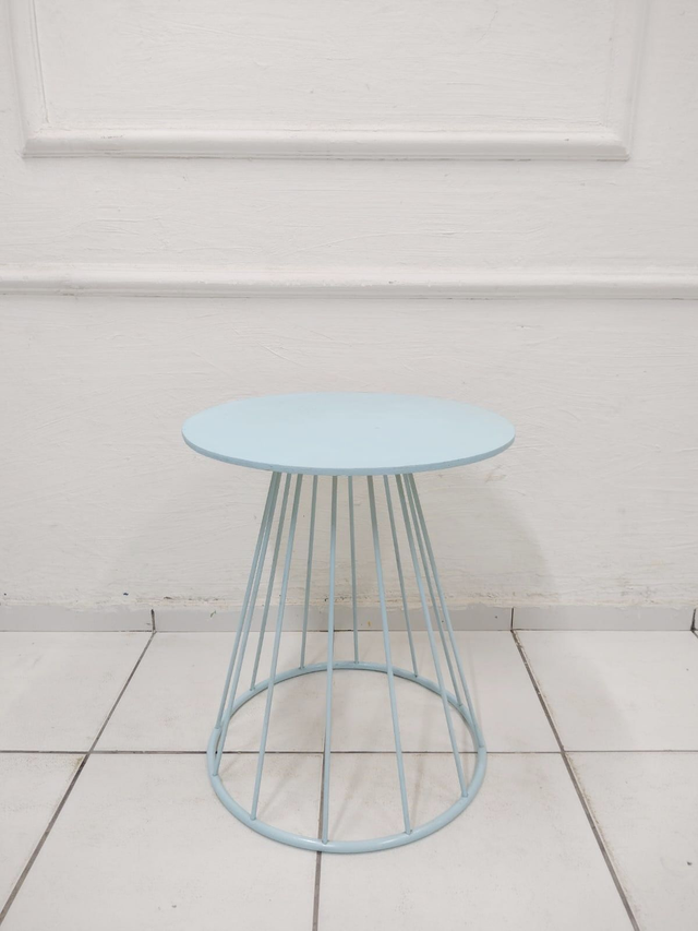 MESA CONE AZUL- LOCAÇÃO 