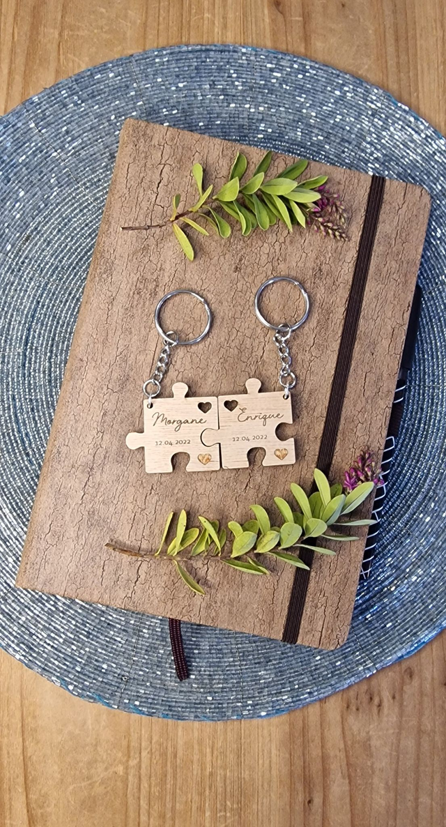 Porte-clés puzzle