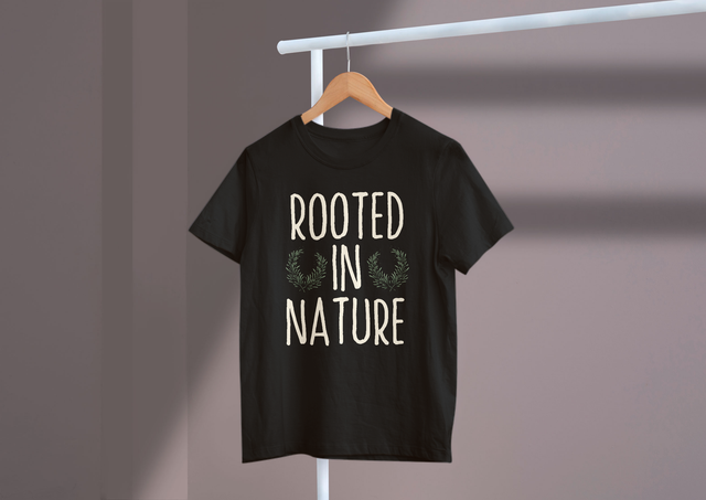 Rooted In Nature Gardening Love Nature Connection. Verwurzelt in der Natur, Gartenarbeit, Liebe, Naturverbindung