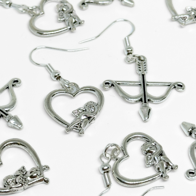 Cupid &amp; His Arrow Earrings