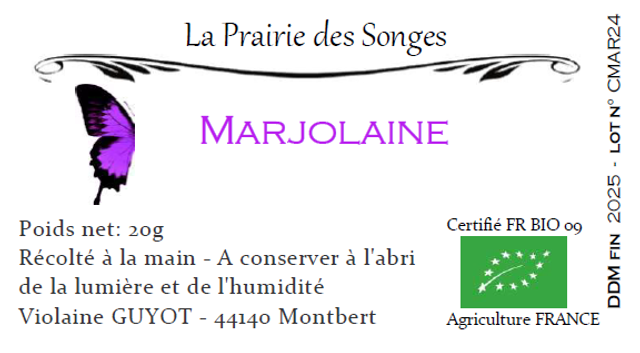 Marjolaine - bio 20g