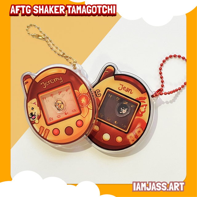 The Sunshine Court - Breloki Tamagotchi Shaker - Jeremy - Jean