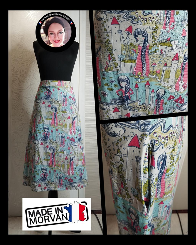 Jupe Modèle Princesse Rapunzel T44/46