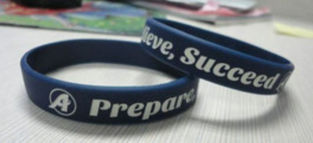 Silikon Wristband Prepare, Believe, Succeed