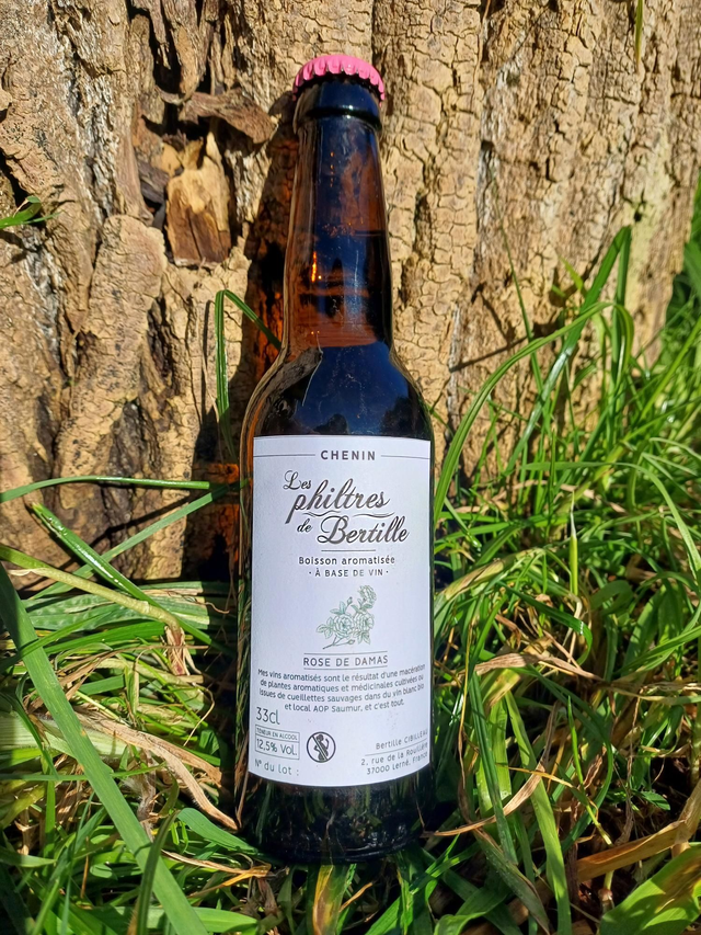 Vin blanc Rose de Damas 33cl