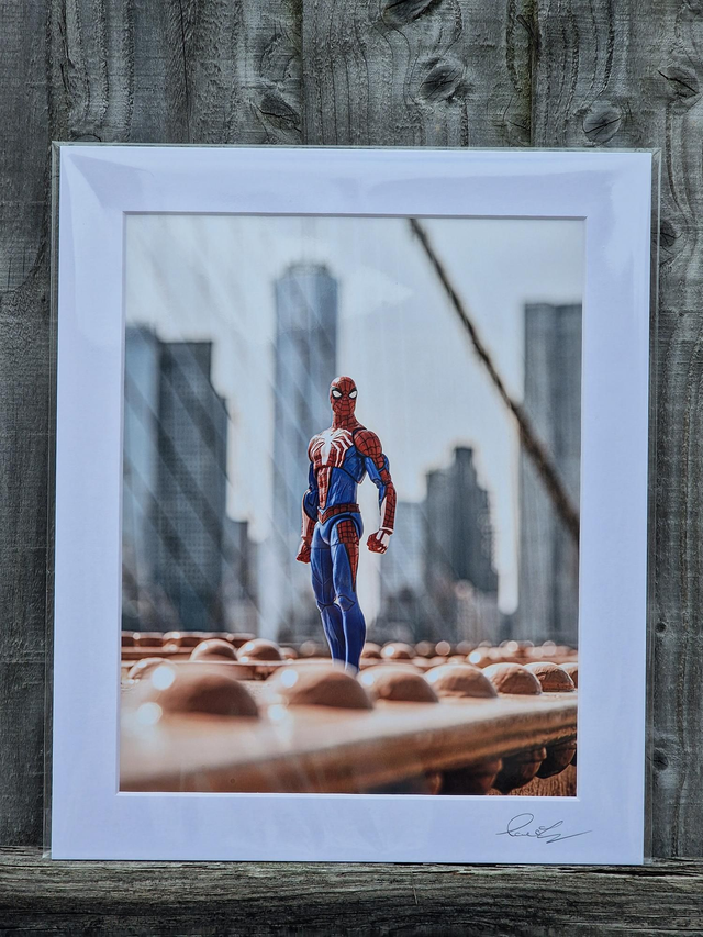 Spiderman Brooklyn Bridge 