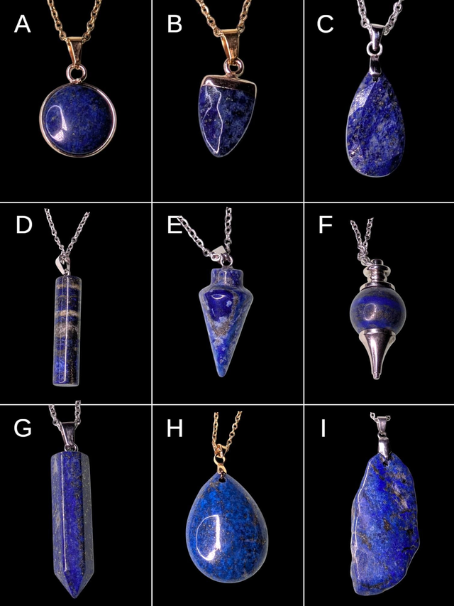 Pendentif lapis lazuli