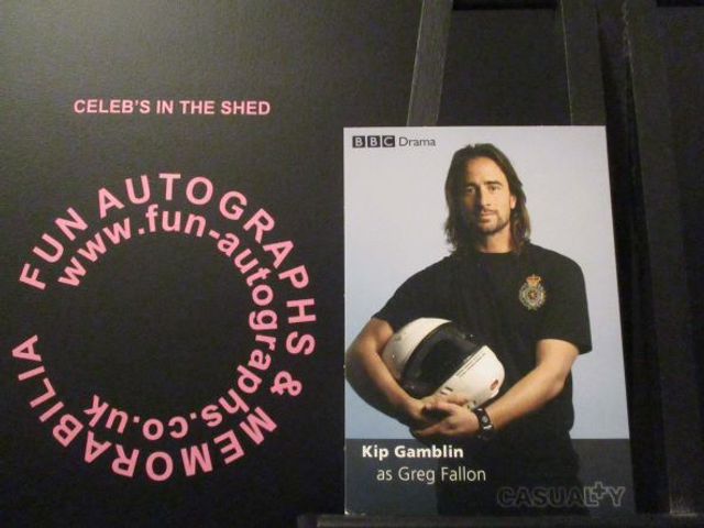 Kip Gamblin (Greg Fallon) Original Casualty 6x4 Cast Card