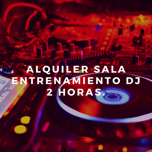 DJ training room rental 2 Hours