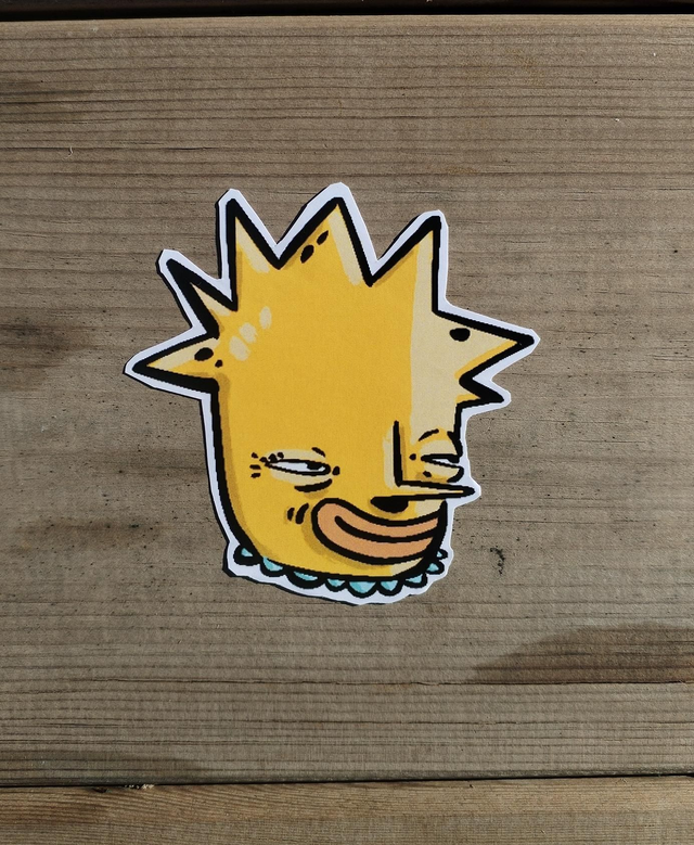 Pegatina Simpson "Lisa Simpson"