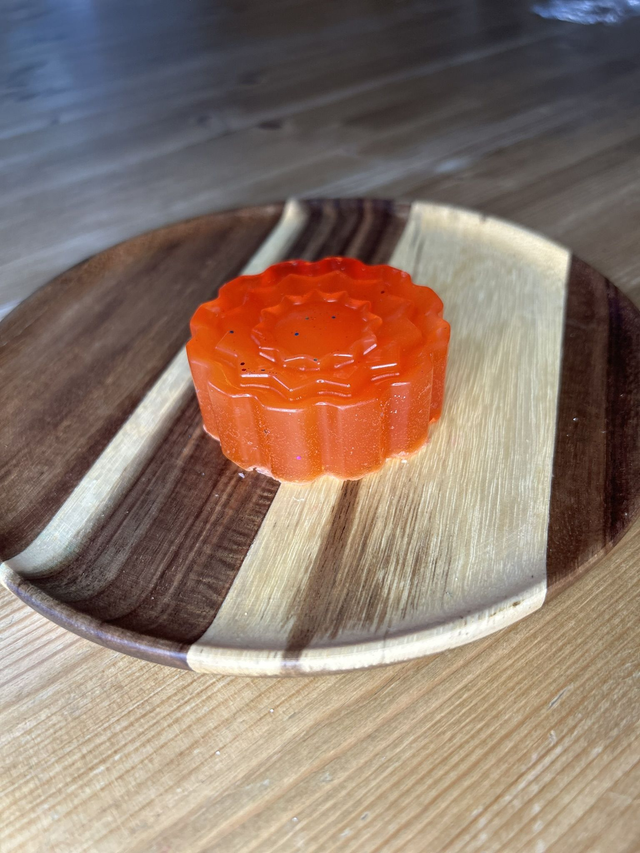 Rhubarb &amp; Minted Glitter Bar