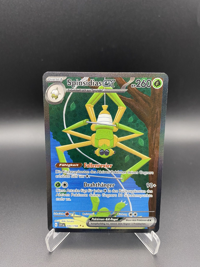 Spinsidias EX (243/198) Karmesin und Purpur - Near Mint - DE - Special Illustration Rare