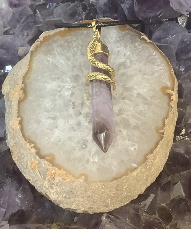 Pendentif améthyste 