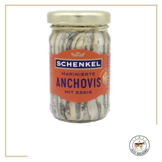 Schenkel Anchovis mariniert mit Essig 100g