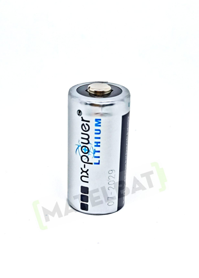 Caja 12 pilas litio CR123A NX 3V