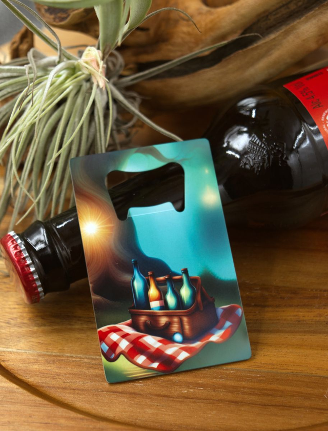 Picnic Bliss Sublimation Bottle Opener – Clearance!