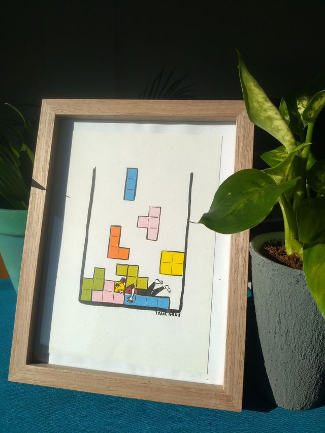 TETRIS RISOGRAFIA  