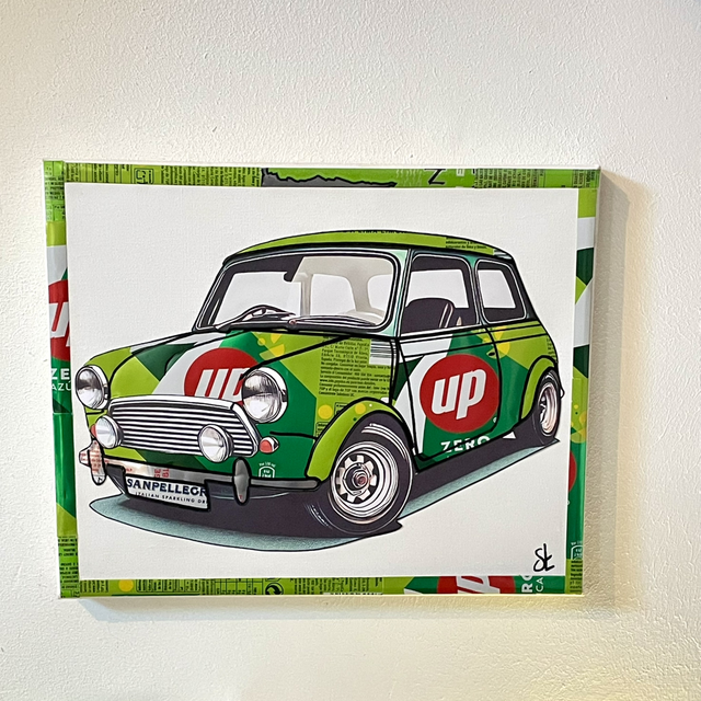 Tableau mini vintage châssis toile 