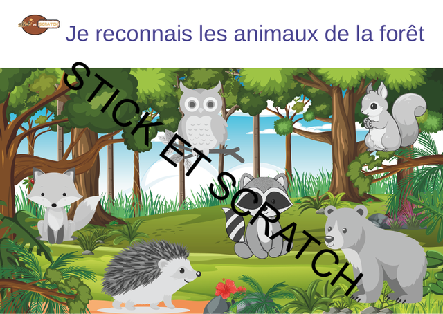 Animaux de la forêt