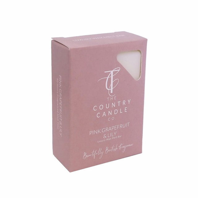 Pink Grapefruit &amp; Lily Soy Wax Melt Bar