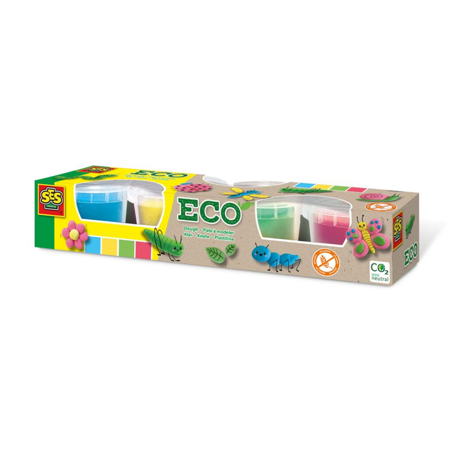 SES Creative Eco klei (4x90gr)