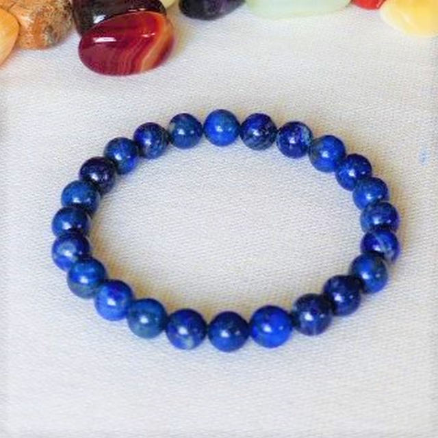 Bracelet Lapis Lazuli 8 mm