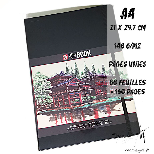 SAKURA - CARNET DE CROQUIS A4 - AM021000