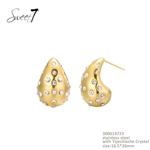 Statement oorbellen sweet7 