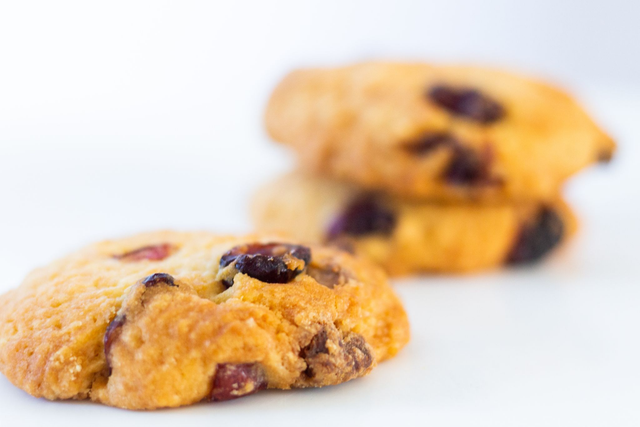 Cookies cranberries 