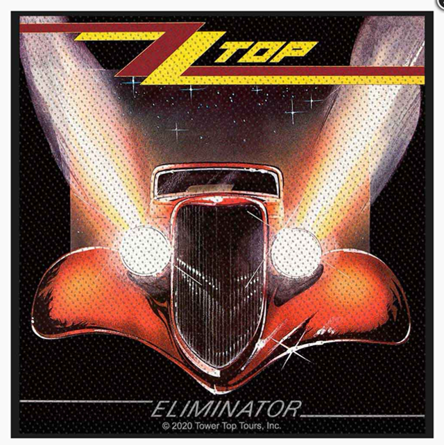 ZZ TOP STANDARD PATCH: ELIMINATOR