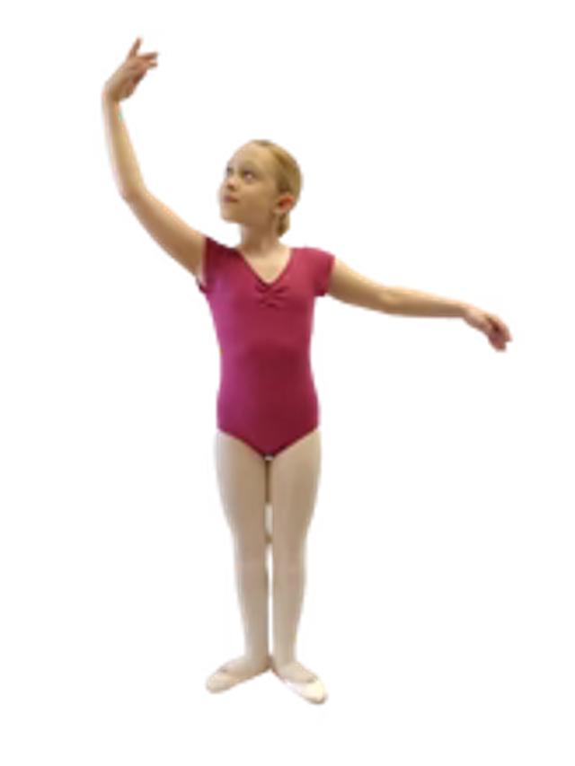 Regulation School Cap Sleeved Leotard – Suitable for Grade 1 Foundation &amp; Grades 1–4