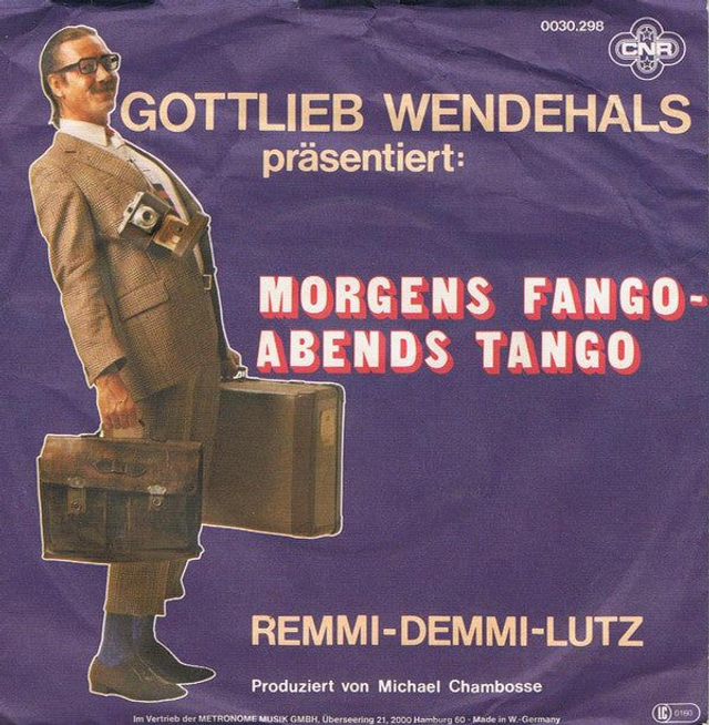 Gottlieb Wendehals - Morgens Fango Abends Tango