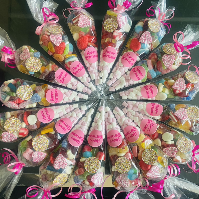 20 x happy birthday bundle pink or blue 