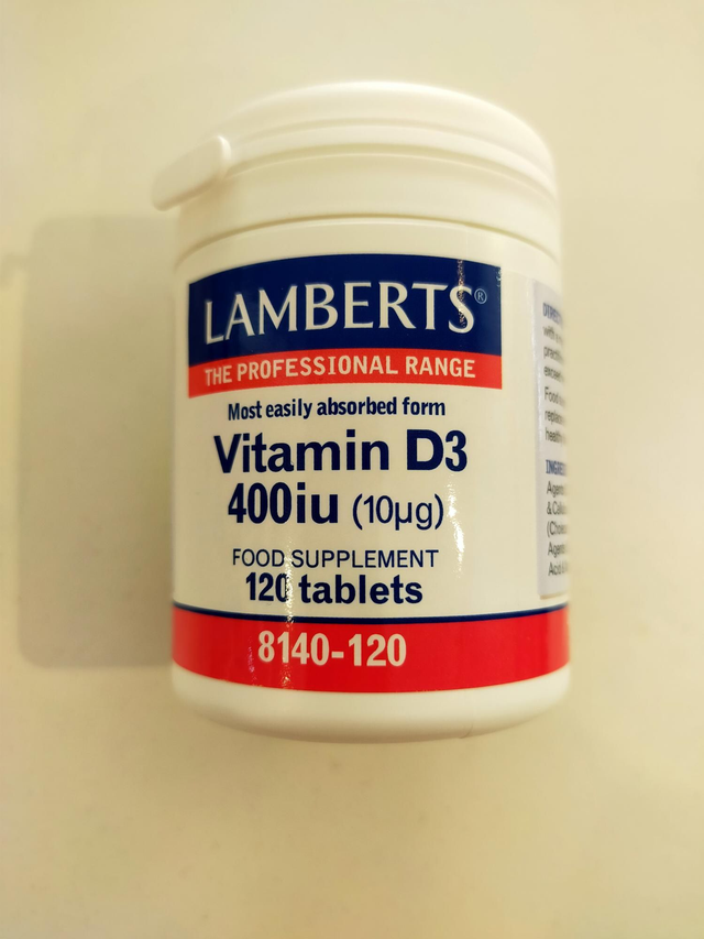 Vitamin D3 400IU 120 tablets 8140-120