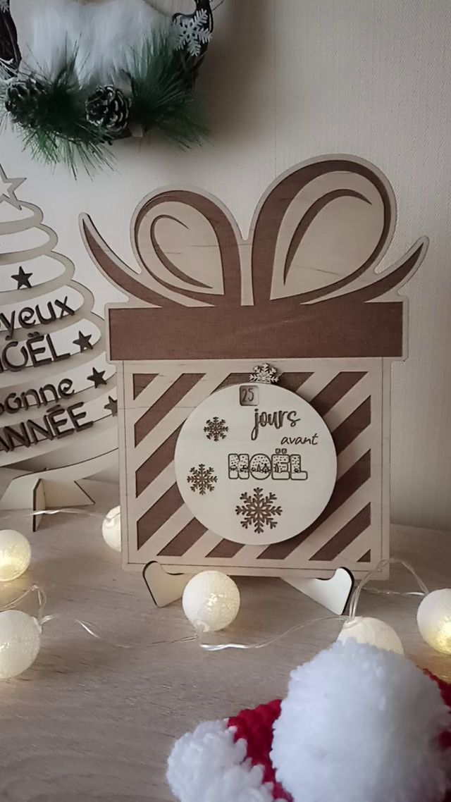 Calendrier de l&#039;avent perpétuel - Cadeau