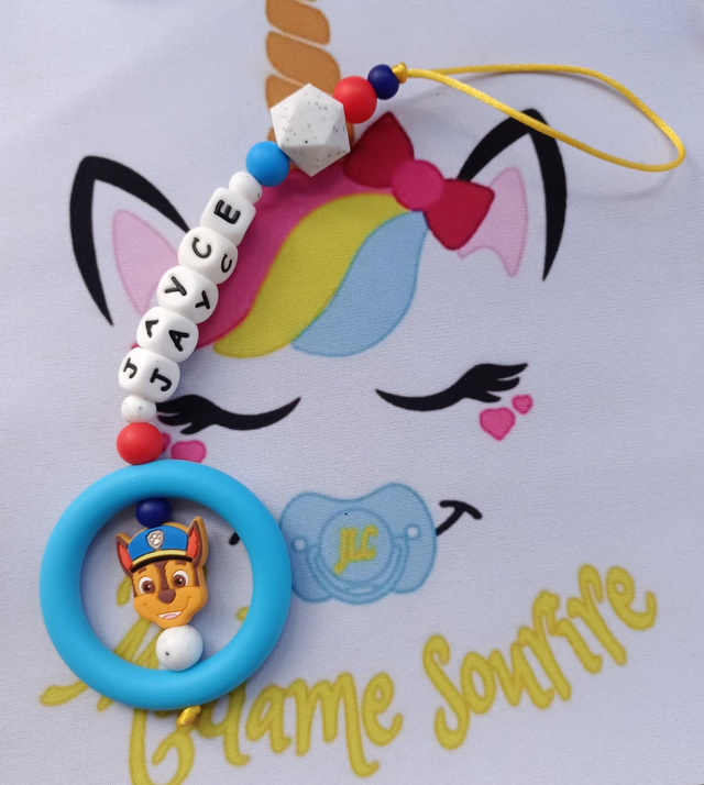 Attache tétine dentition Pat