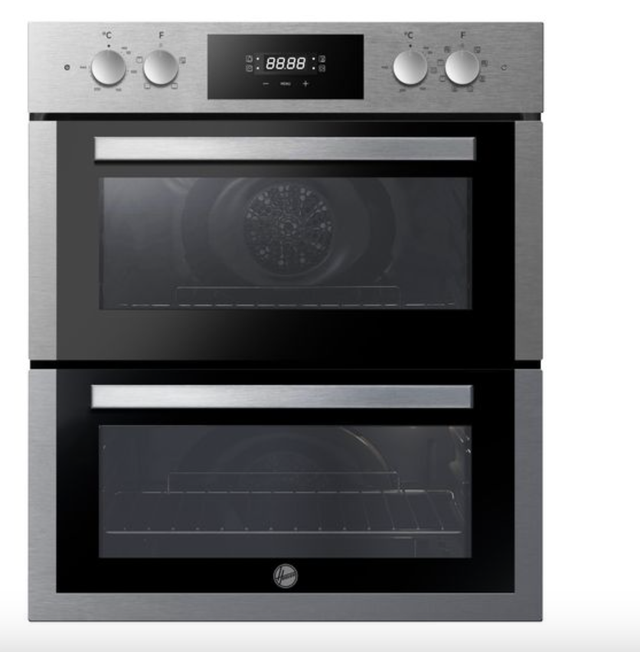 HOOVER H-OVEN 300 HO7DC3E3078IN Electric Built-under Double Oven - Stainless Steel