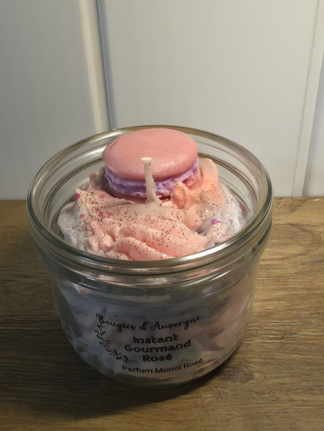 Instant gourmand rosé parfum monoï rosé