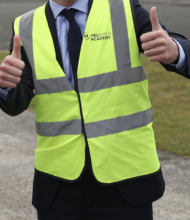 HeliSpeed LOGO High Visibility Vest