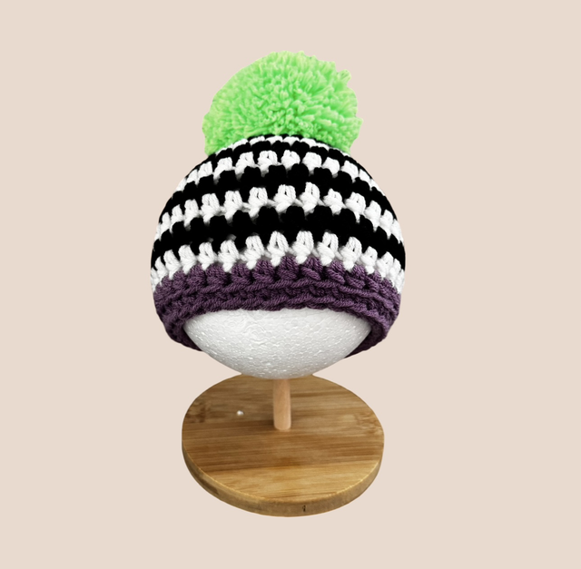 Halloween Collection- Beetlejuice Beanie