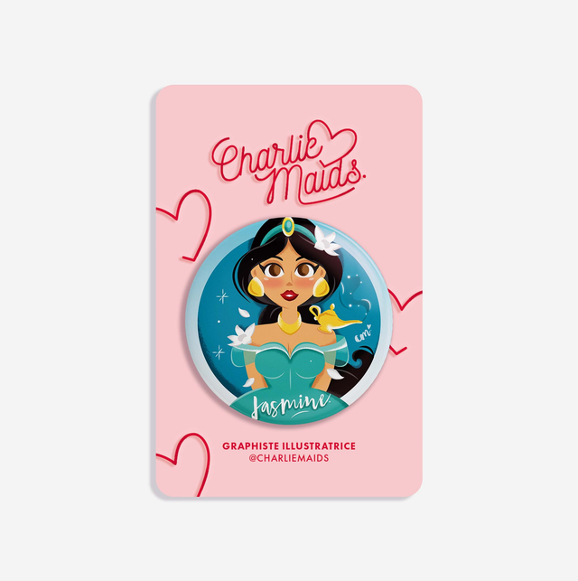 Badge Girl Power | 10 Jasmine