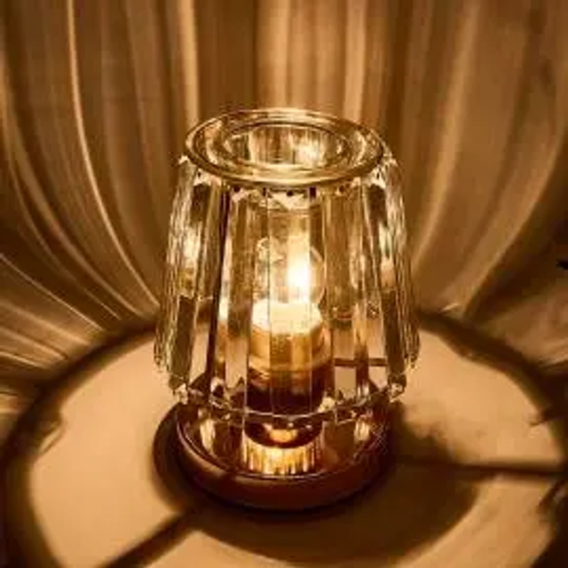 Wax Warmer A Line Glass Lamp