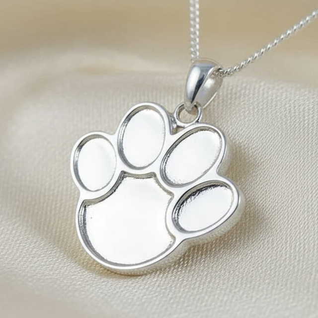 Paw Print Necklace