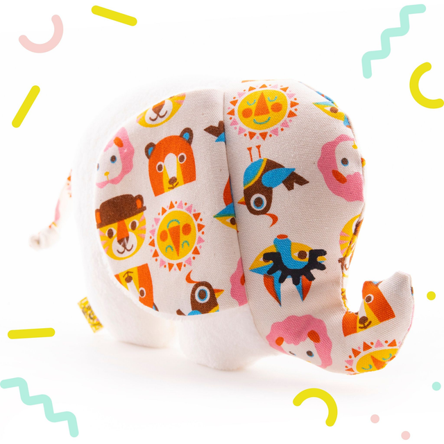 Doudou Éléphant TIGRES