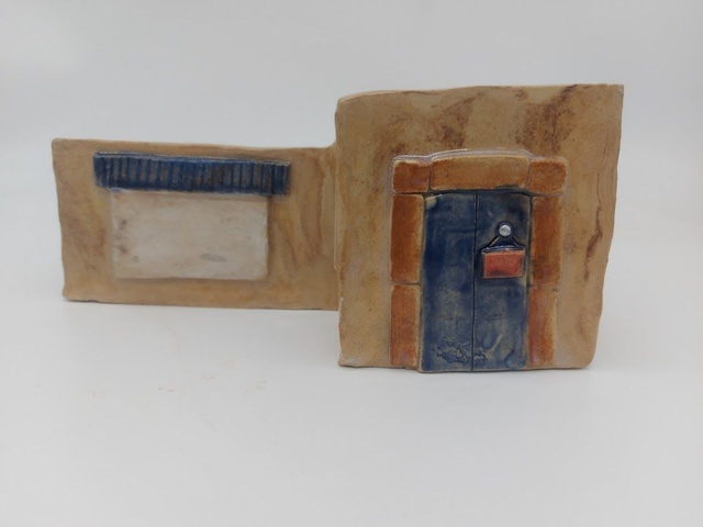 Ceramic Shop House Planter