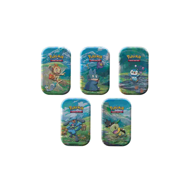 Set 5 Mini Tin Sinnoh Stars Sword and Shield 2022 - Pokémon English (10 Booster Packs)