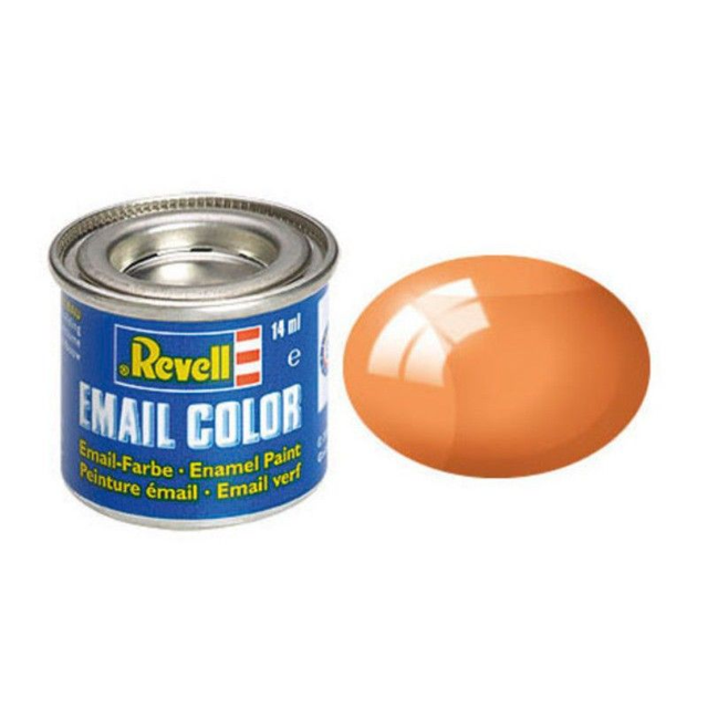 peinture email orange clair transp revell 32730